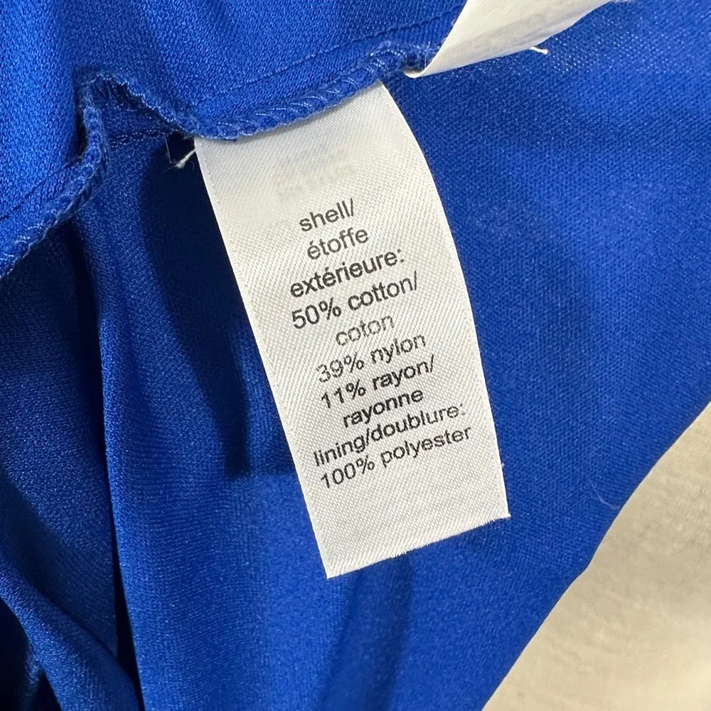 Lace overlay sleeveless skater dress size 1/2 - Picture 9 of 10